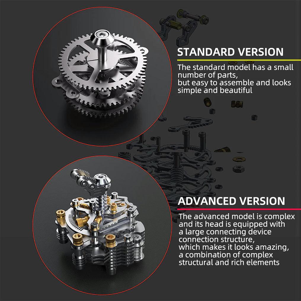 Puzzloria™ | DIY 3D Beetle with Long Horn Metal Model Puzzles Kits - Puzzloria