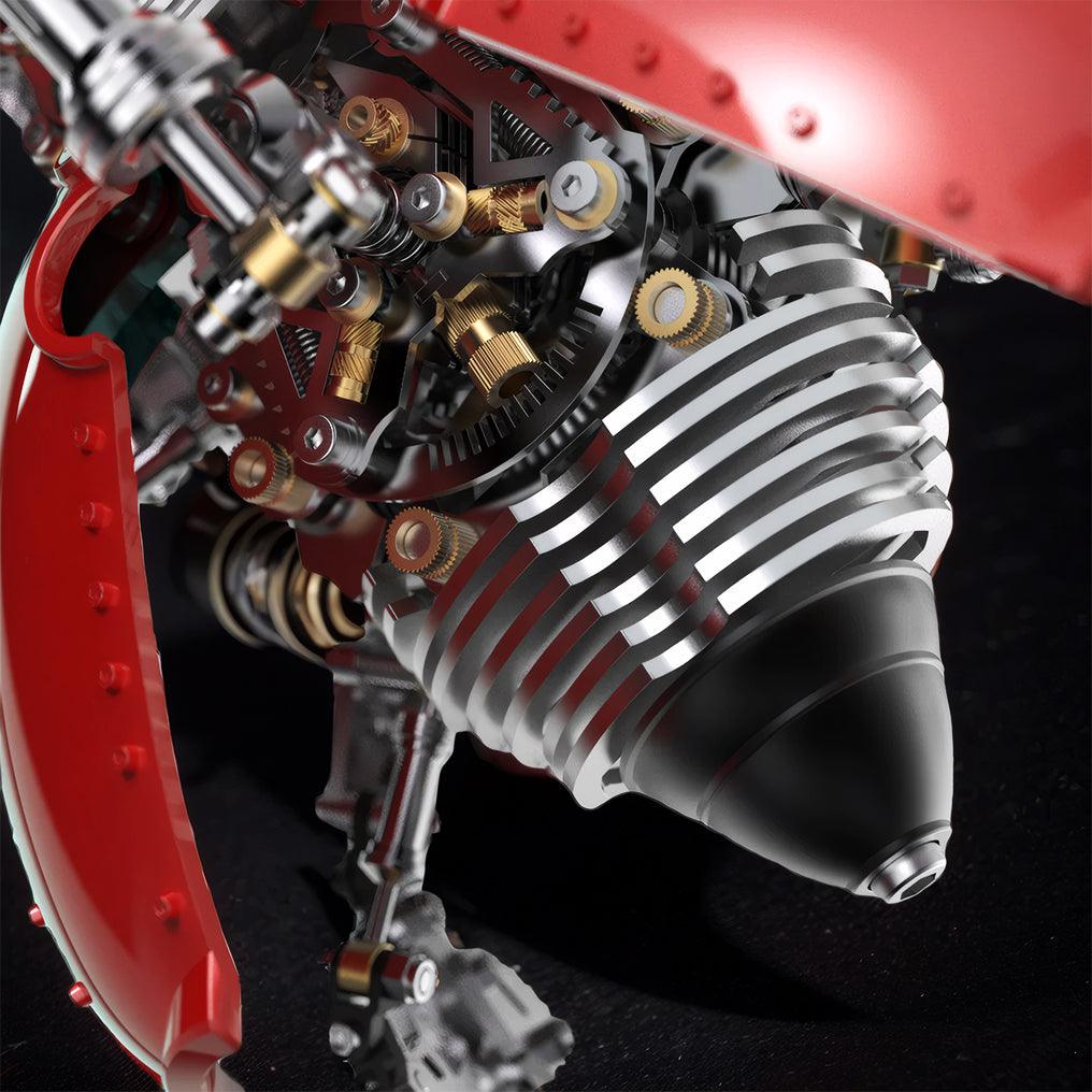 Puzzloria™ | DIY 3D Beetle with Long Horn Metal Model Puzzles Kits - Puzzloria