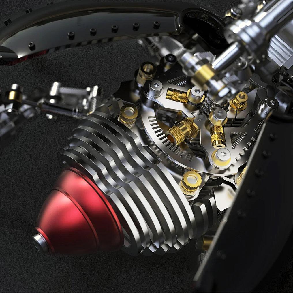 Puzzloria™ | DIY 3D Beetle with Long Horn Metal Model Puzzles Kits - Puzzloria