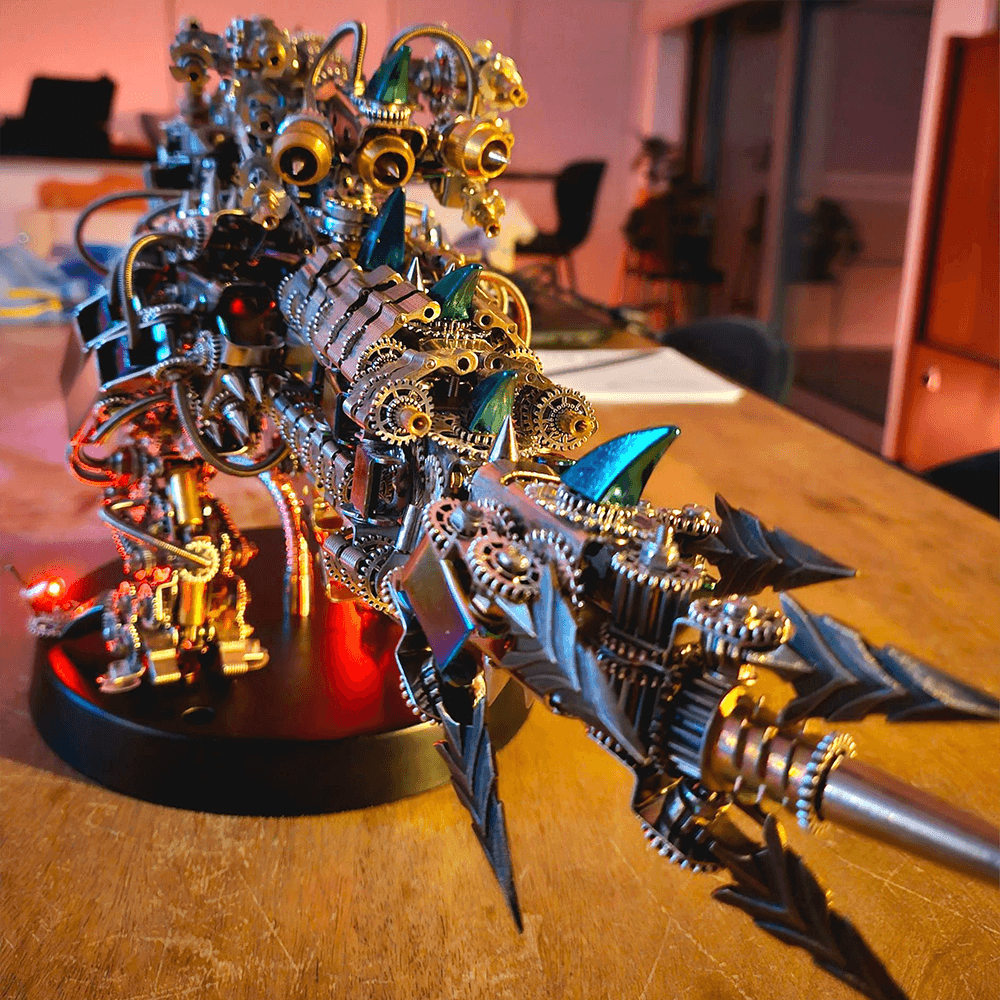 Puzzloria™ | DIY 3D Mechanical Titan T-Rex Big Dinosaur 3120PCS+ - Puzzloria