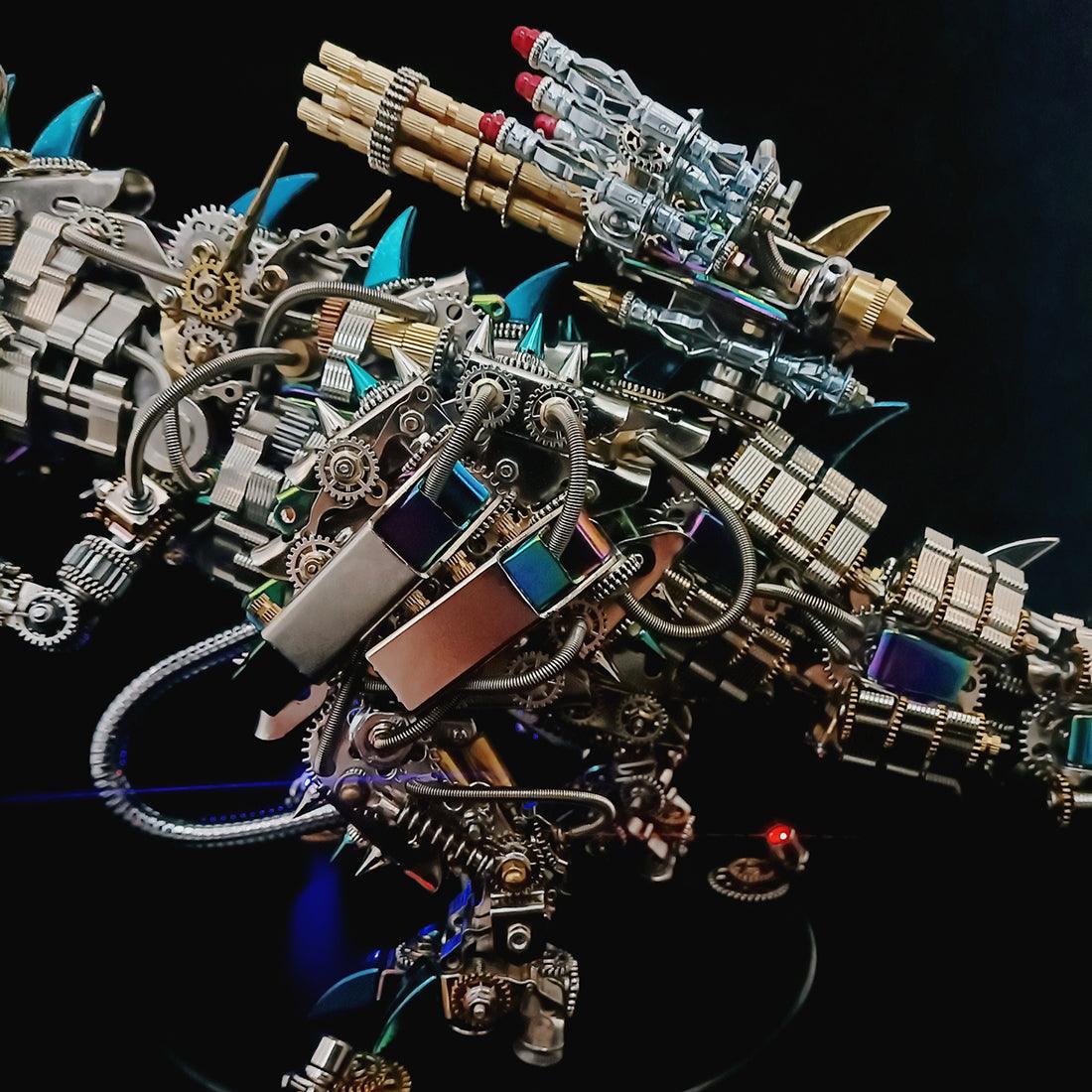 Puzzloria™ | DIY 3D Mechanical Titan T-Rex Big Dinosaur 3120PCS+ - Puzzloria