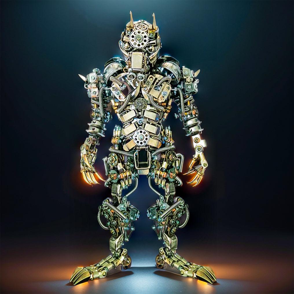 Puzzloria™ | ALPHA HUNTER 3D Metal Wolfman Model Kit - Puzzloria