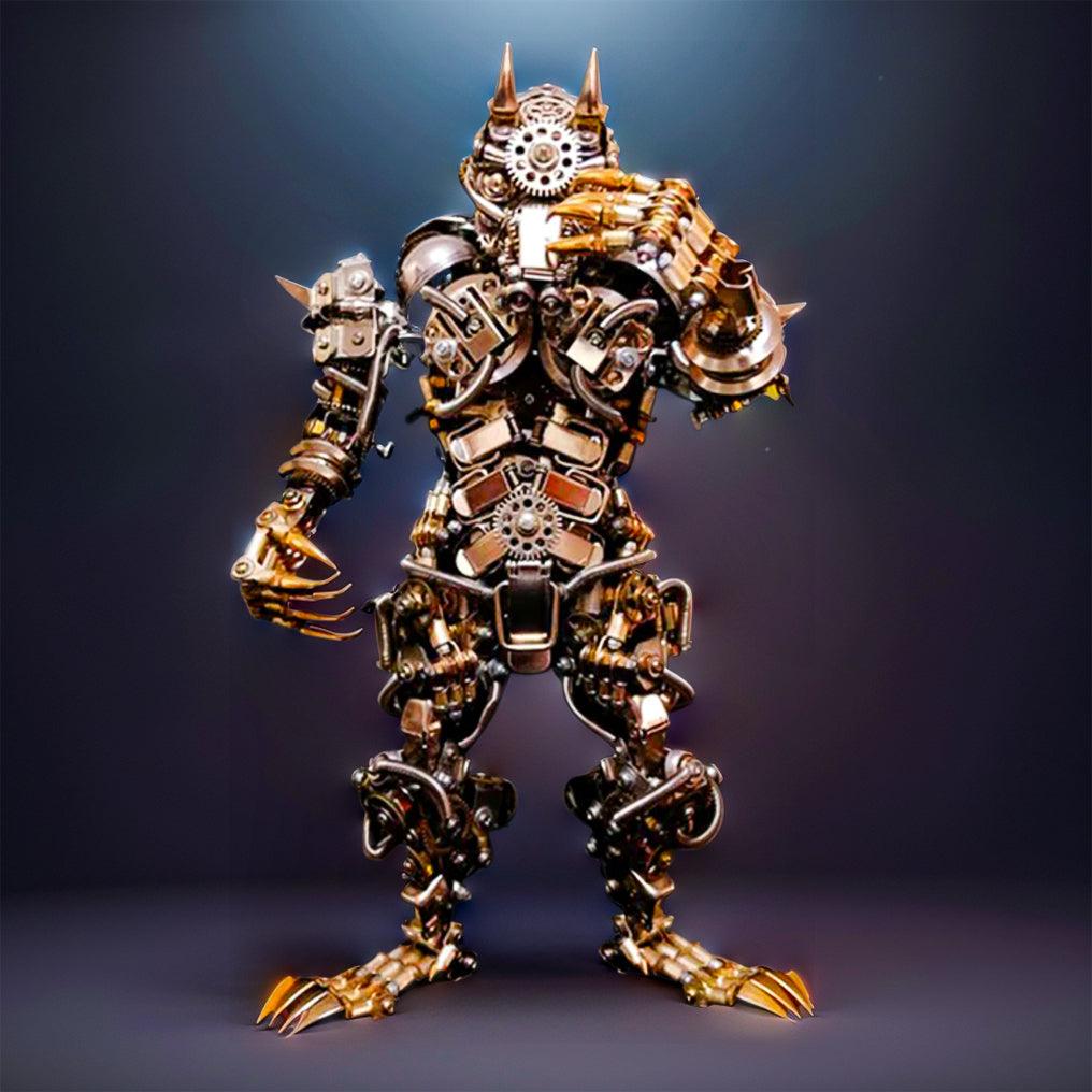 Puzzloria™ | ALPHA HUNTER 3D Metal Wolfman Model Kit - Puzzloria