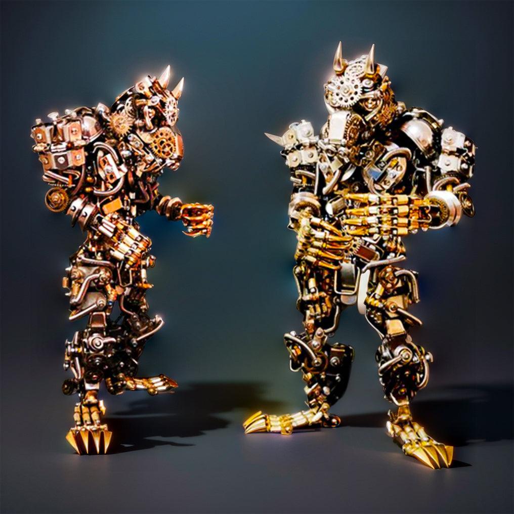 Puzzloria™ | ALPHA HUNTER 3D Metal Wolfman Model Kit - Puzzloria