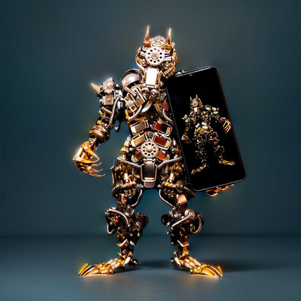 Puzzloria™ | ALPHA HUNTER 3D Metal Wolfman Model Kit - Puzzloria