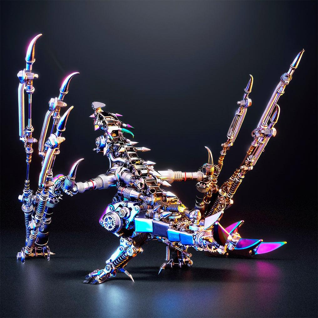 Puzzloria | Mythic Western Dragon 3D Metal Intelligence Puzzle - 1390+PCS - Puzzloria