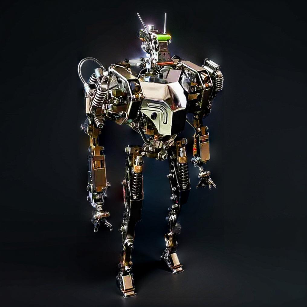 Puzzloria™ | Humanoid-1 Future Mech Warrior DIY 3D Metal - Puzzloria