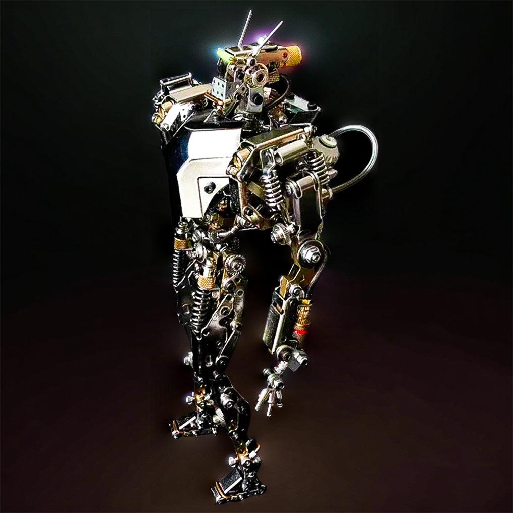 Puzzloria™ | Humanoid-1 Future Mech Warrior DIY 3D Metal - Puzzloria
