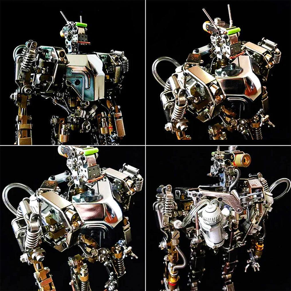 Puzzloria™ | Humanoid-1 Future Mech Warrior DIY 3D Metal - Puzzloria
