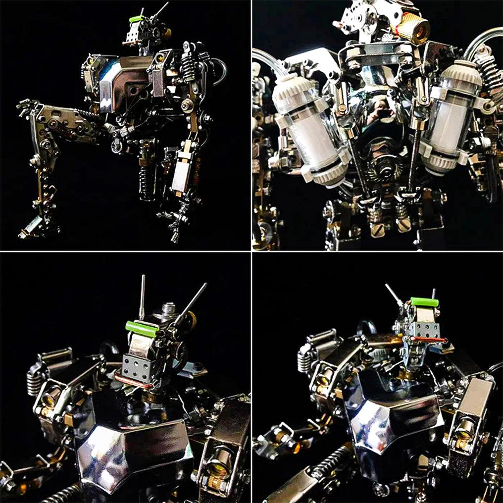 Puzzloria™ | Humanoid-1 Future Mech Warrior DIY 3D Metal - Puzzloria
