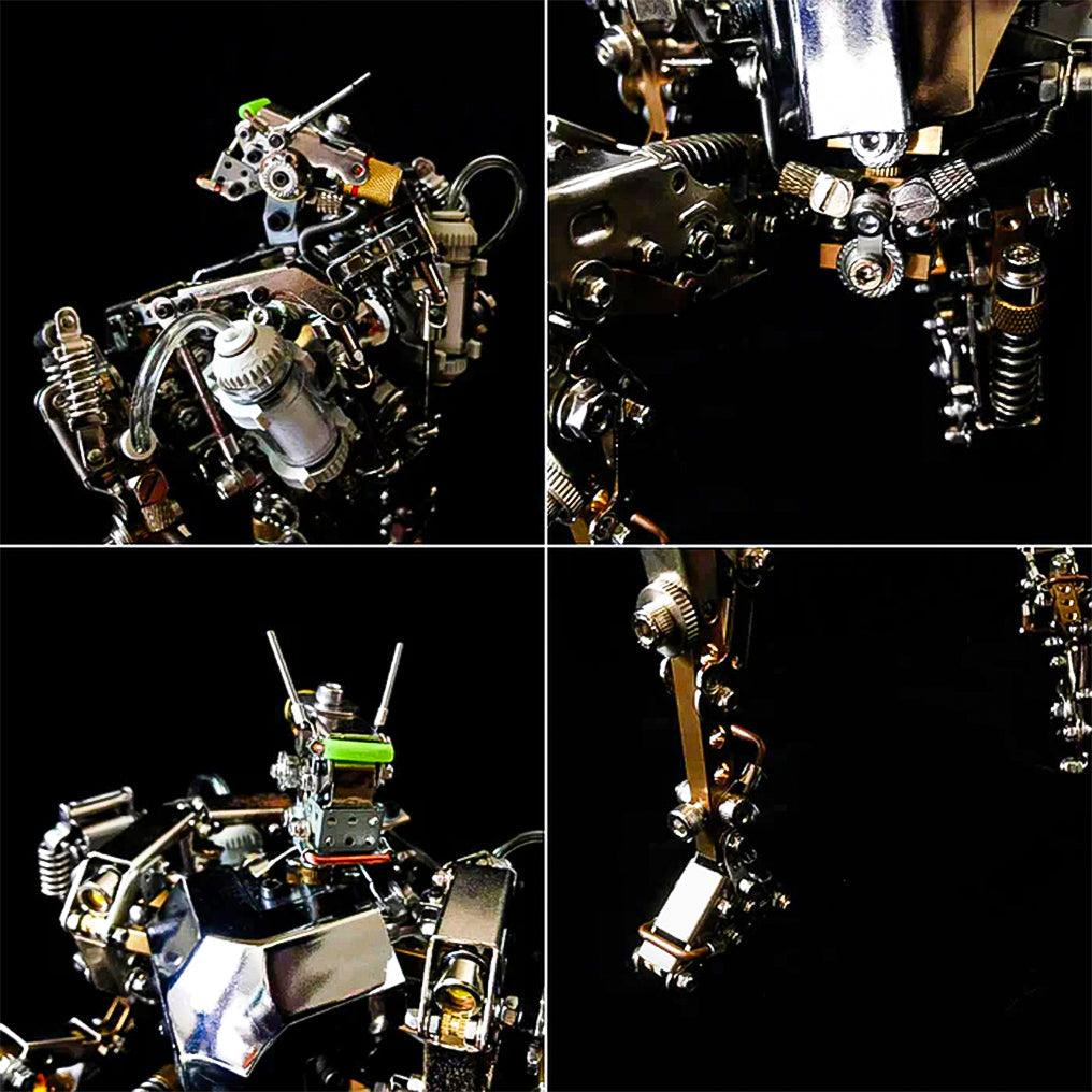 Puzzloria™ | Humanoid-1 Future Mech Warrior DIY 3D Metal - Puzzloria