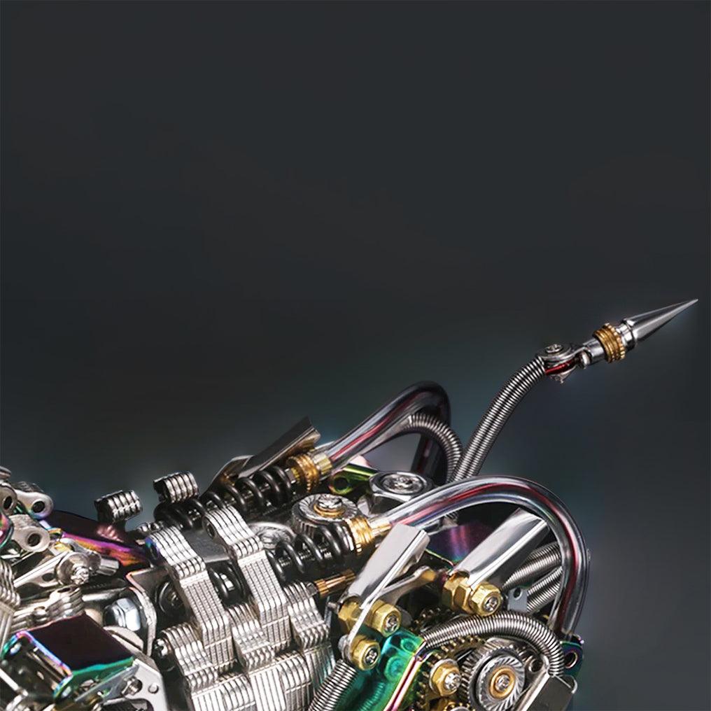 Puzzloria™ | DIY 3D Metal Mechanical Bull Animal Model Assembly Kit 1087Pcs - Puzzloria