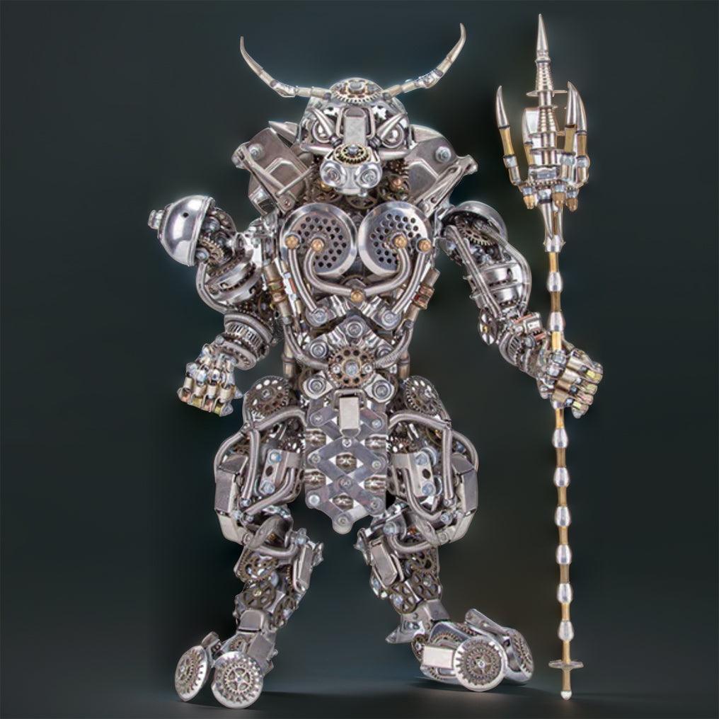 Puzzloria™ | DIY 3D Metal Mechanical Minotaur Masterpiece - Puzzloria