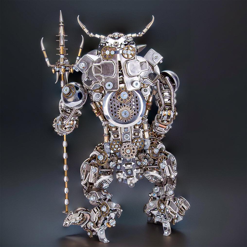 Puzzloria™ | DIY 3D Metal Mechanical Minotaur Masterpiece - Puzzloria