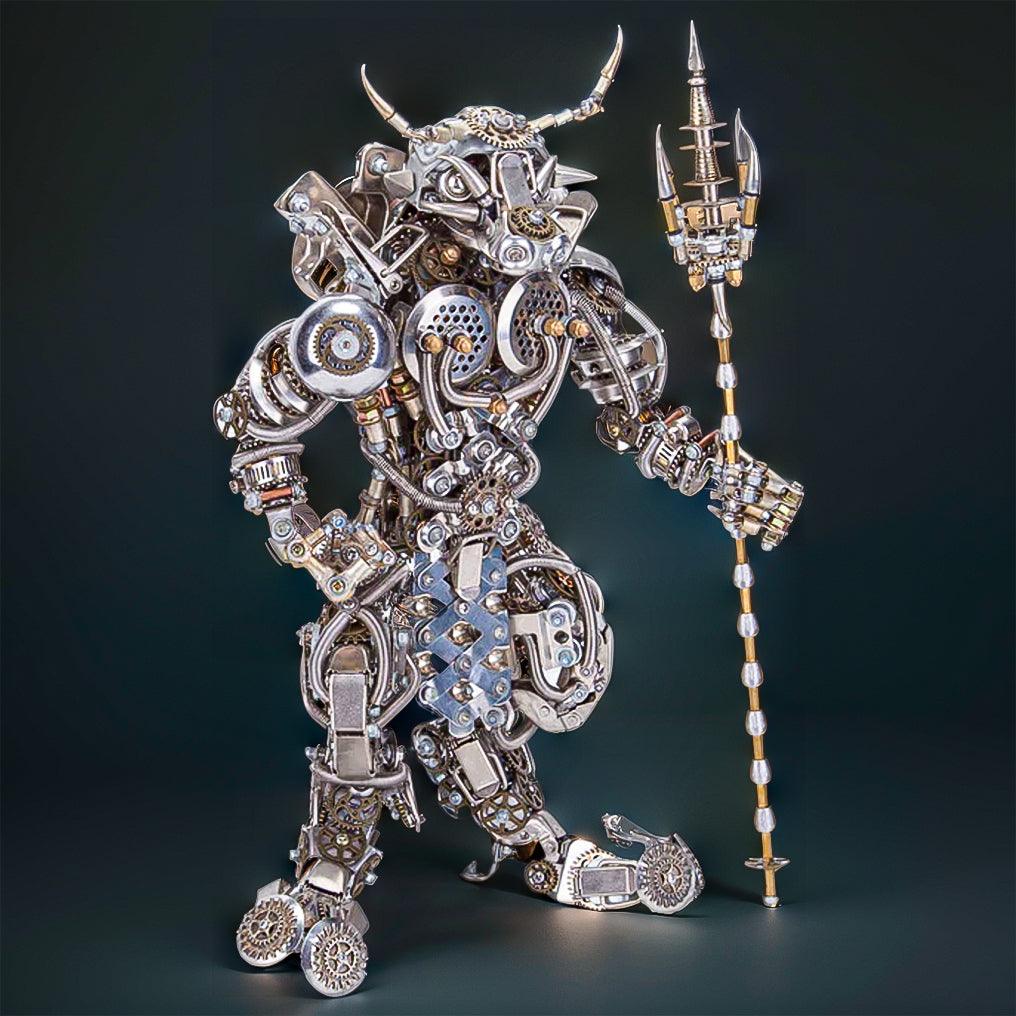 Puzzloria™ | DIY 3D Metal Mechanical Minotaur Masterpiece - Puzzloria