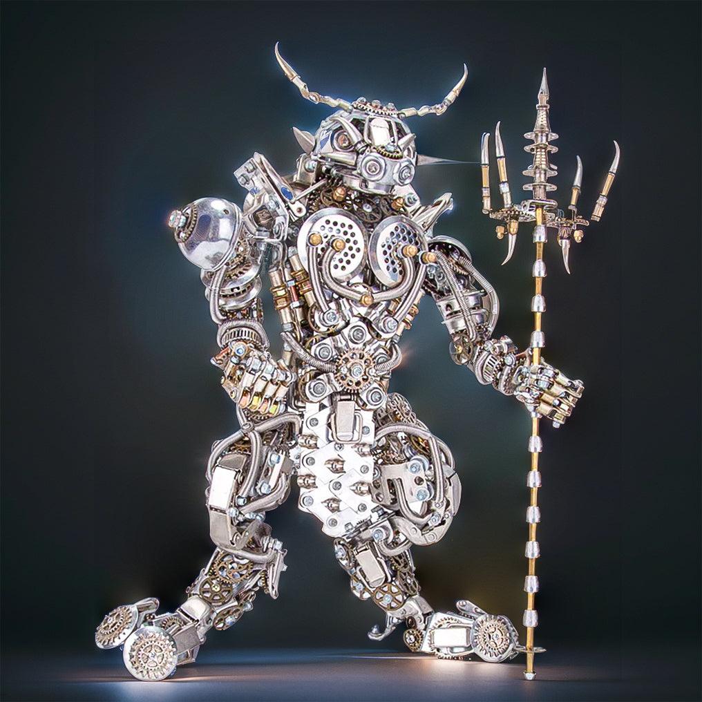 Puzzloria™ | DIY 3D Metal Mechanical Minotaur Masterpiece - Puzzloria
