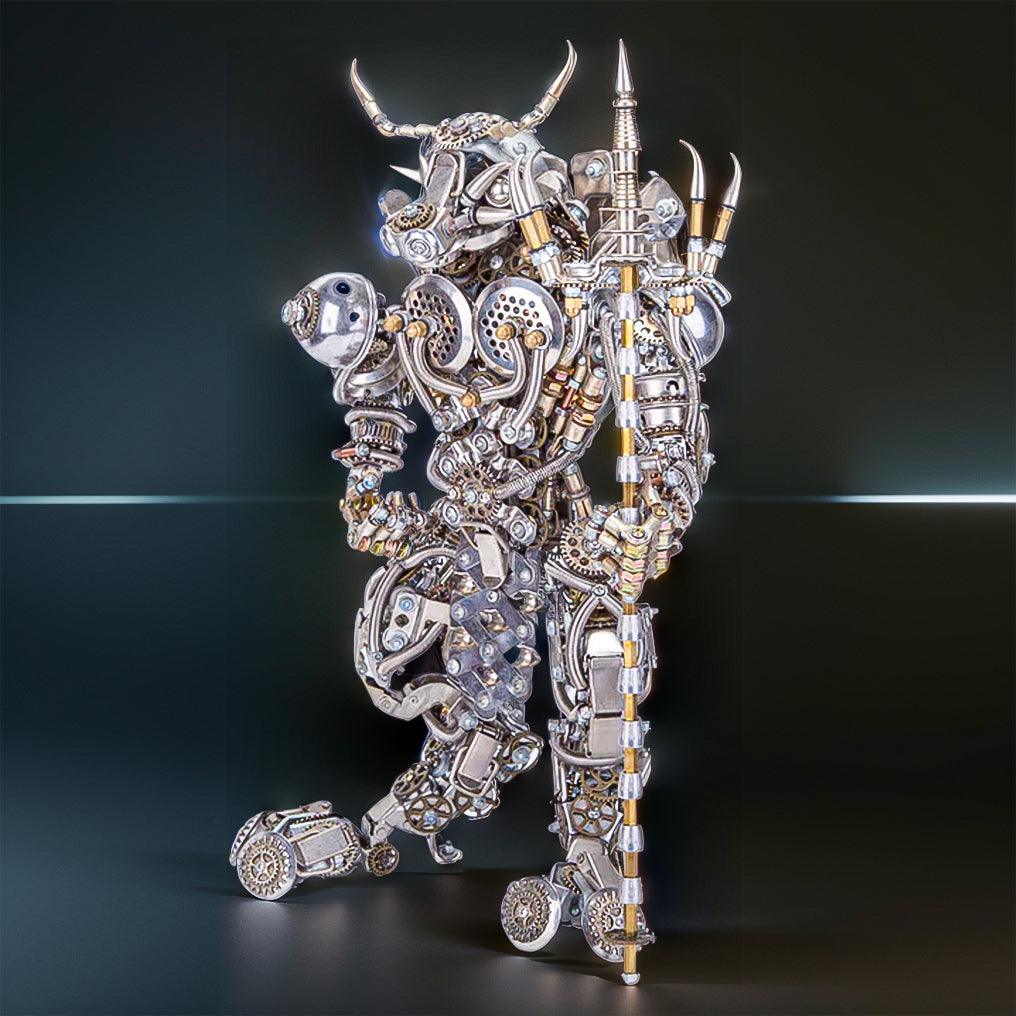 Puzzloria™ | DIY 3D Metal Mechanical Minotaur Masterpiece - Puzzloria