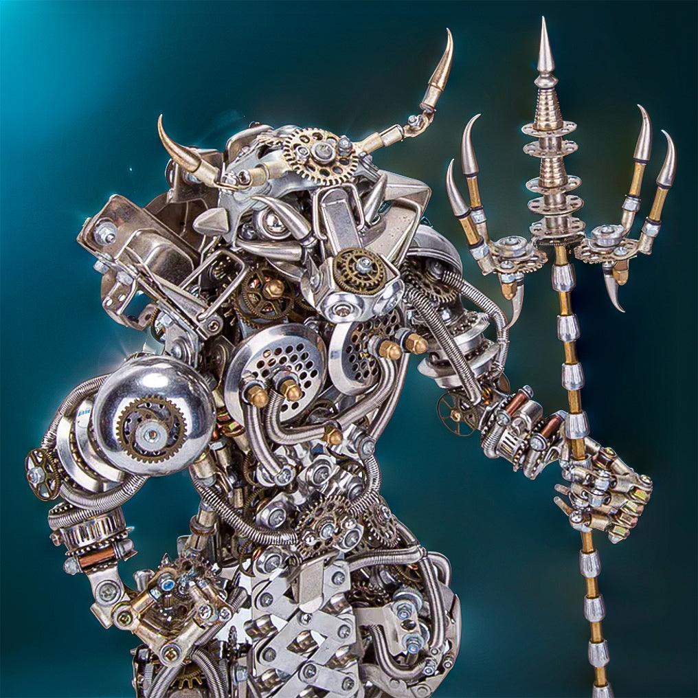 Puzzloria™ | DIY 3D Metal Mechanical Minotaur Masterpiece - Puzzloria