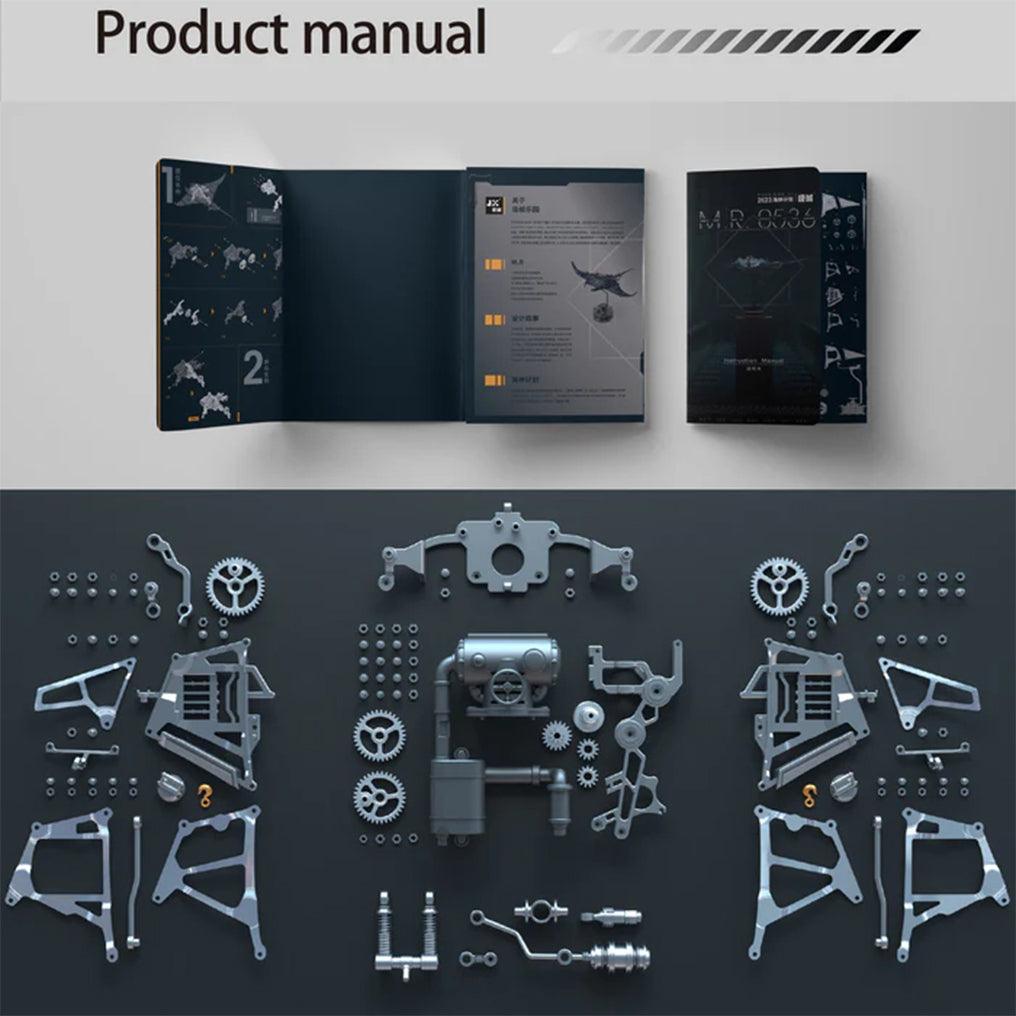 Puzzloria™ | Marine Mechanical Manta Ray Creator Pro - Puzzloria