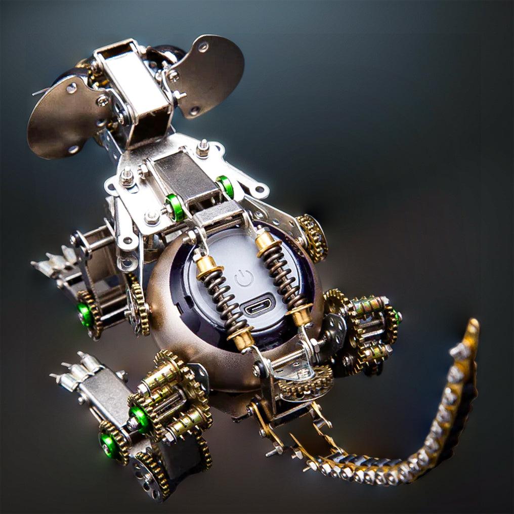 Puzzloria™ | DIY 3D Metal Mechanical Puzzle Easter Mouse Assembly Animal Model Kit-525PCS - Puzzloria