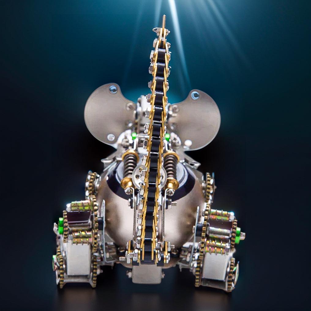 Puzzloria™ | DIY 3D Metal Mechanical Puzzle Easter Mouse Assembly Animal Model Kit-525PCS - Puzzloria