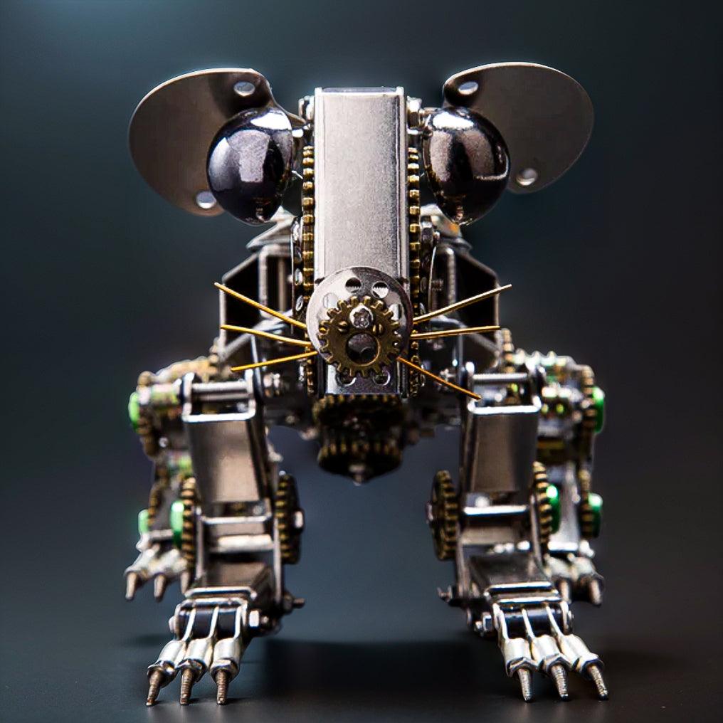 Puzzloria™ | DIY 3D Metal Mechanical Puzzle Easter Mouse Assembly Animal Model Kit-525PCS - Puzzloria