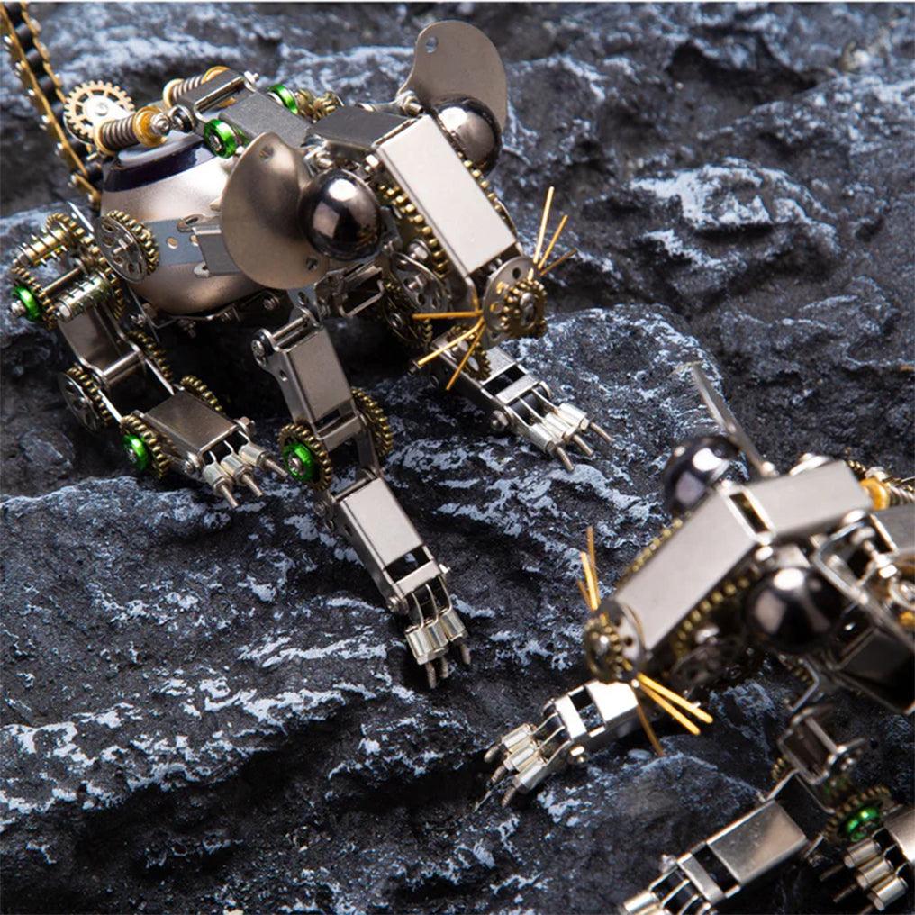 Puzzloria™ | DIY 3D Metal Mechanical Puzzle Easter Mouse Assembly Animal Model Kit-525PCS - Puzzloria