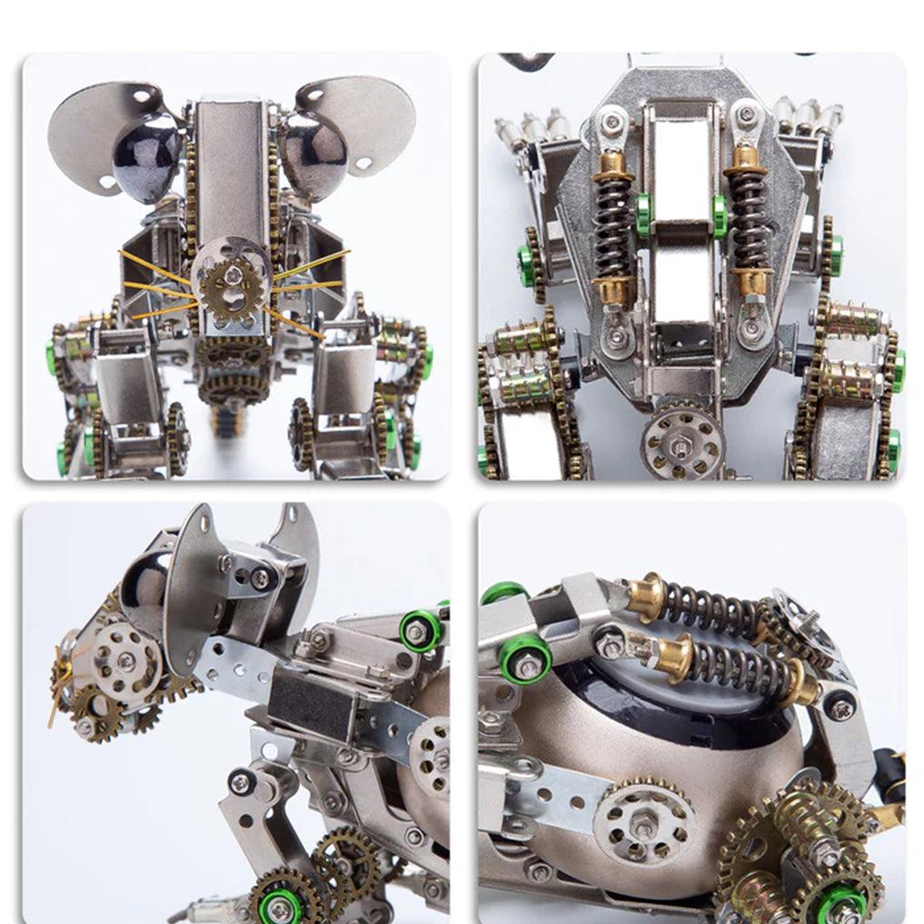 Puzzloria™ | DIY 3D Metal Mechanical Puzzle Easter Mouse Assembly Animal Model Kit-525PCS - Puzzloria