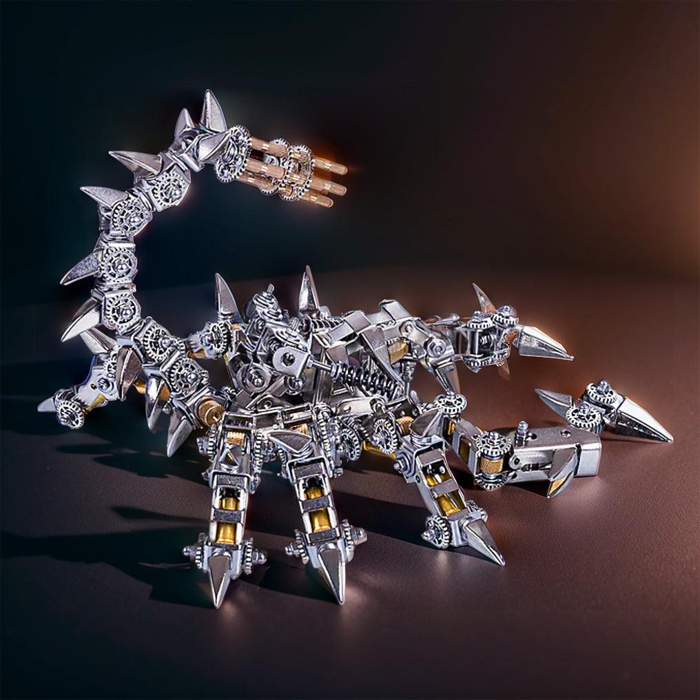 Puzzloria™ | DIY 3D Metal Mechanical War Scorpion Puzzle Model Assembly Kit - Puzzloria