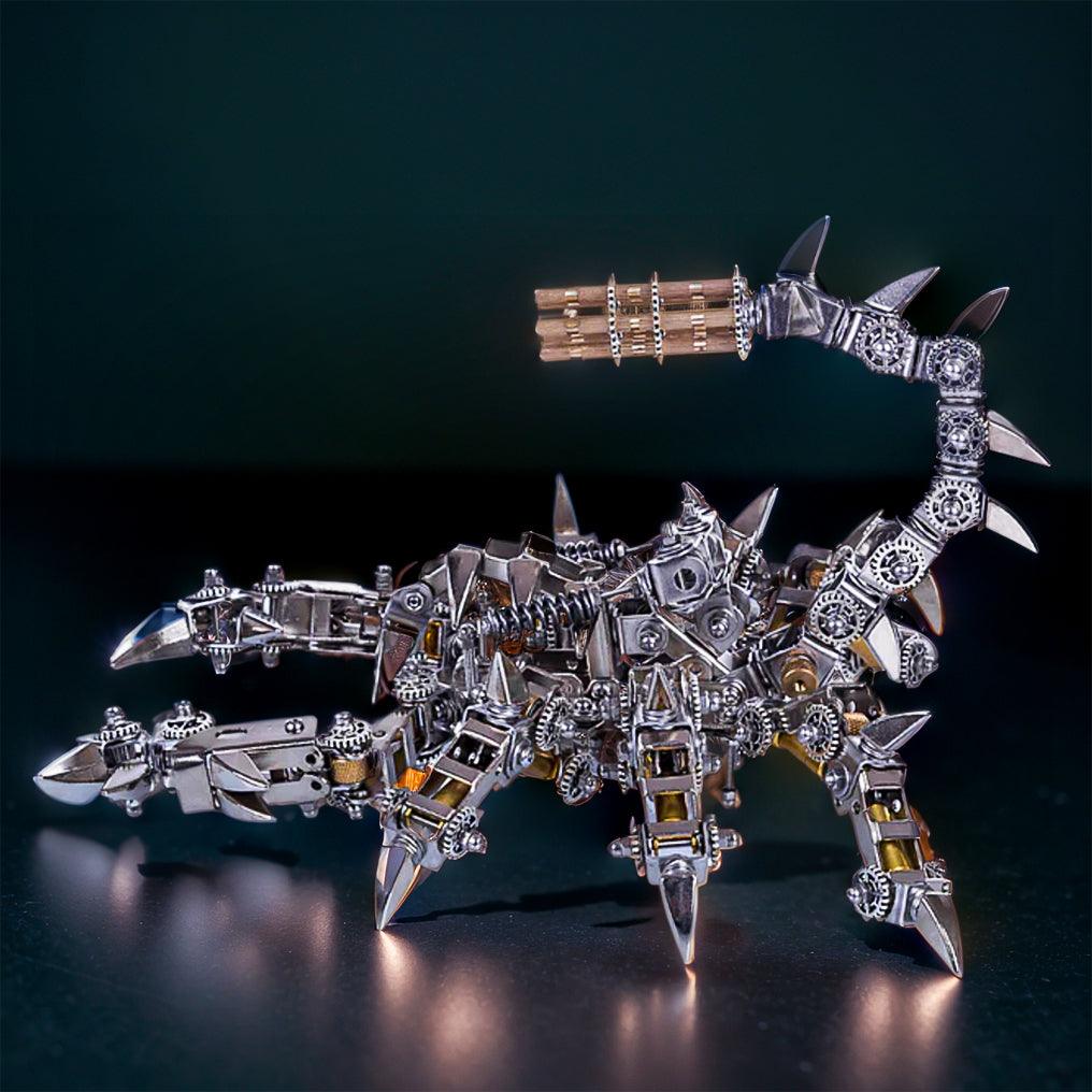 Puzzloria™ | DIY 3D Metal Mechanical War Scorpion Puzzle Model Assembly Kit - Puzzloria