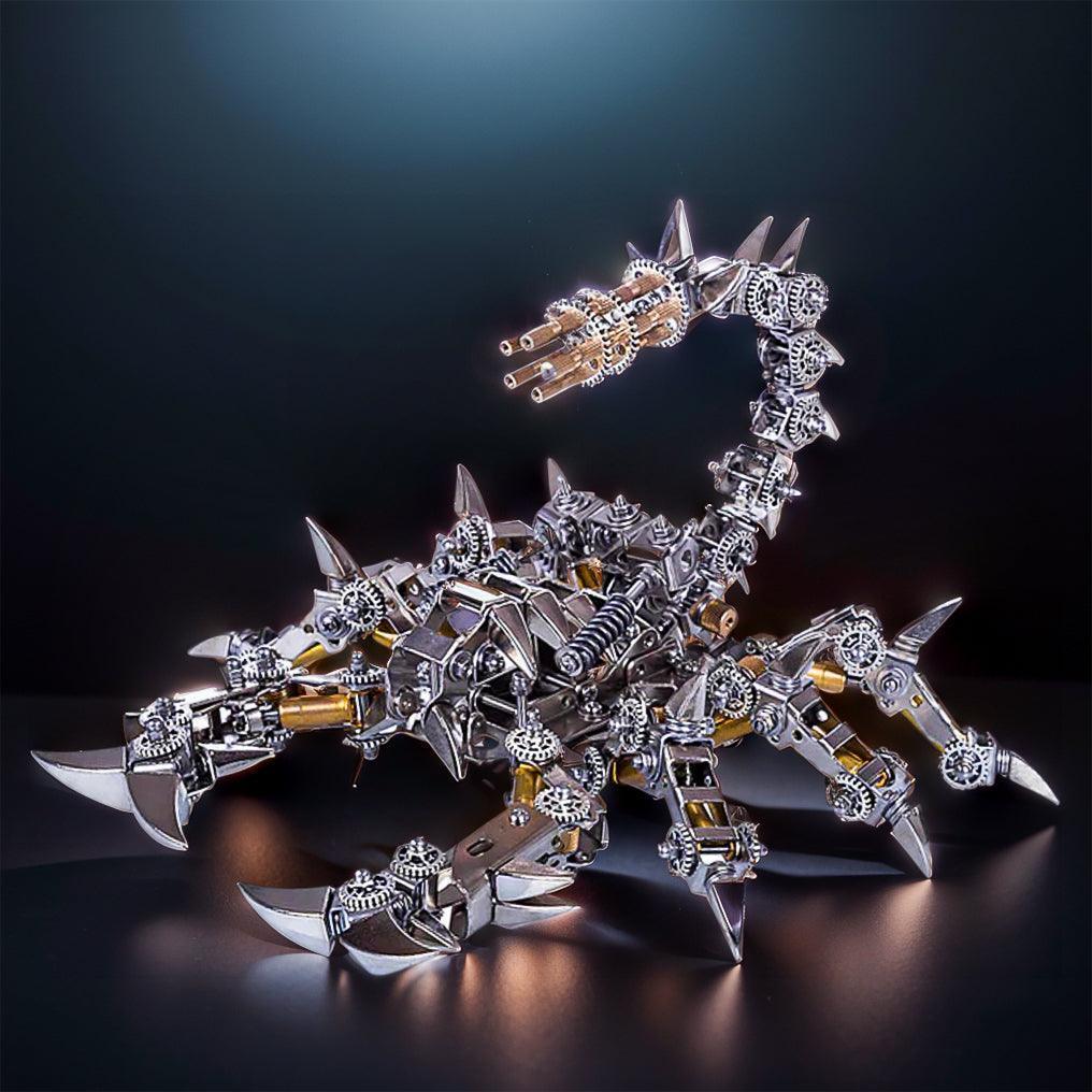 Puzzloria™ | DIY 3D Metal Mechanical War Scorpion Puzzle Model Assembly Kit - Puzzloria