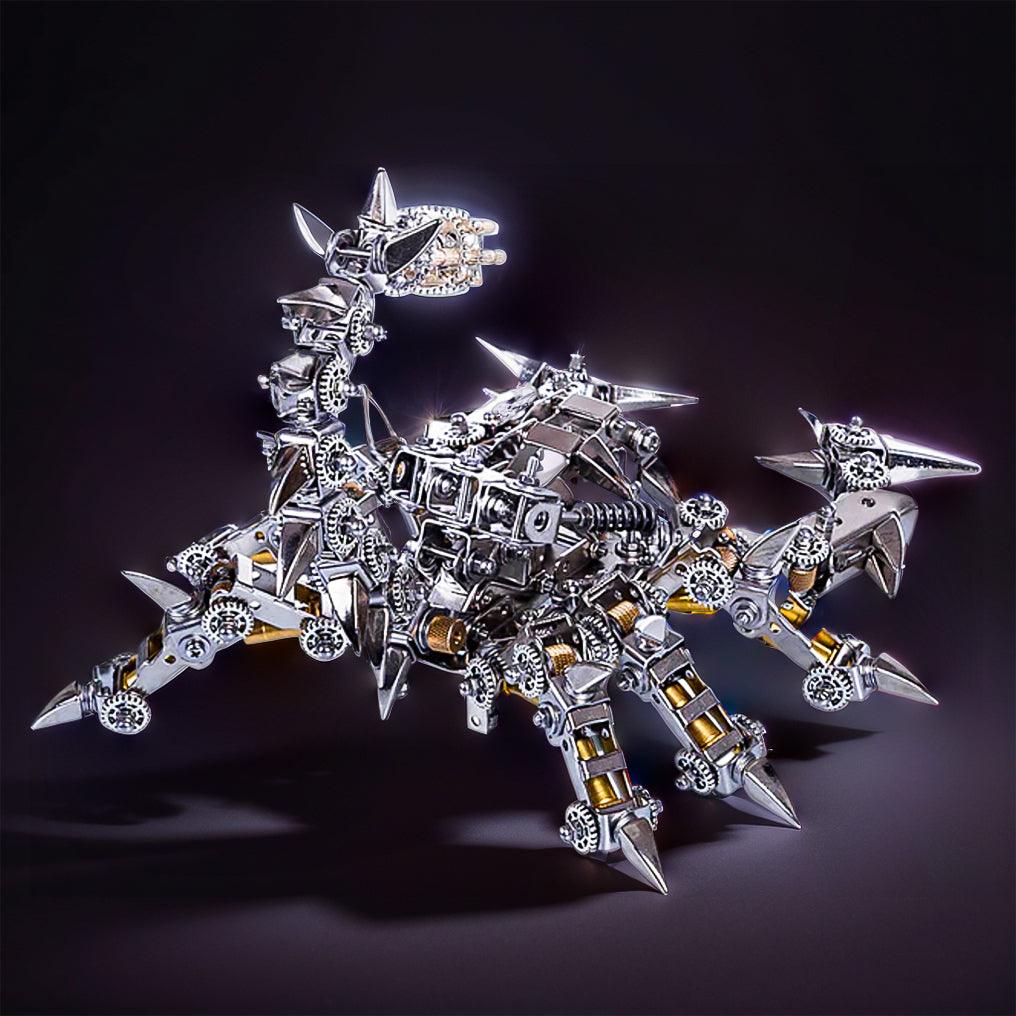 Puzzloria™ | DIY 3D Metal Mechanical War Scorpion Puzzle Model Assembly Kit - Puzzloria
