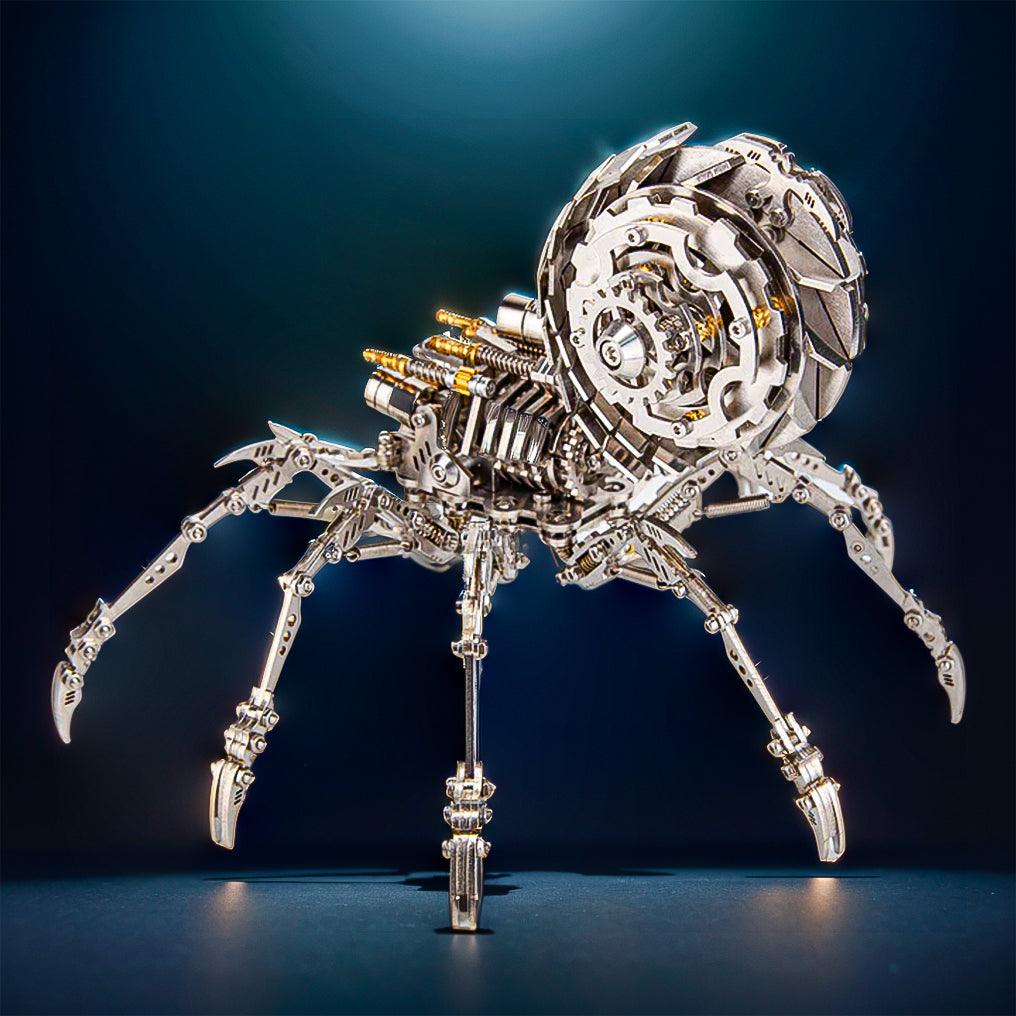 Puzzloria™ | DIY 3D Metal Spider Puzzle Model Kit Games Creative Gift-203Pcs - Puzzloria