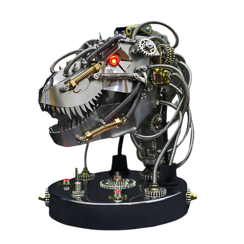 Puzzloria™ | CHRONOS PREDATOR Steampunk T-Rex Mechanical Model Kit - Puzzloria