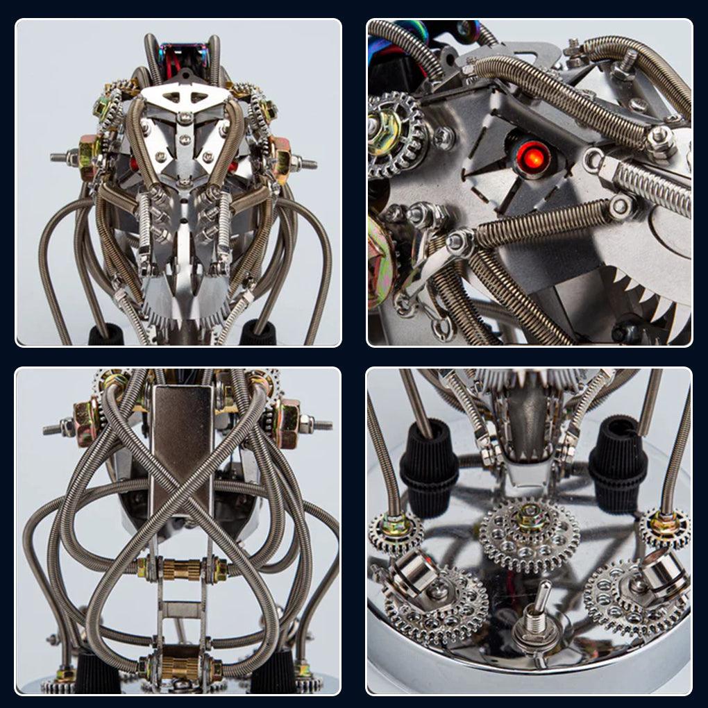 Puzzloria™ | CHRONOS PREDATOR Steampunk T-Rex Mechanical Model Kit - Puzzloria