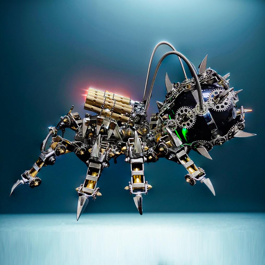 Puzzloria™ | DIY 3D Metal Tarantula with Black Speaker Puzzle Model Kit 1000+PCS - Puzzloria