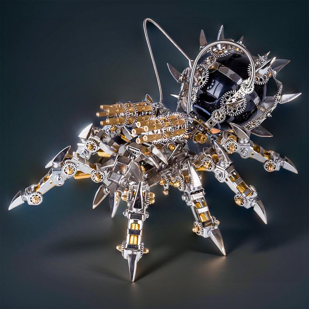 Puzzloria™ | DIY 3D Metal Tarantula with Black Speaker Puzzle Model Kit 1000+PCS - Puzzloria