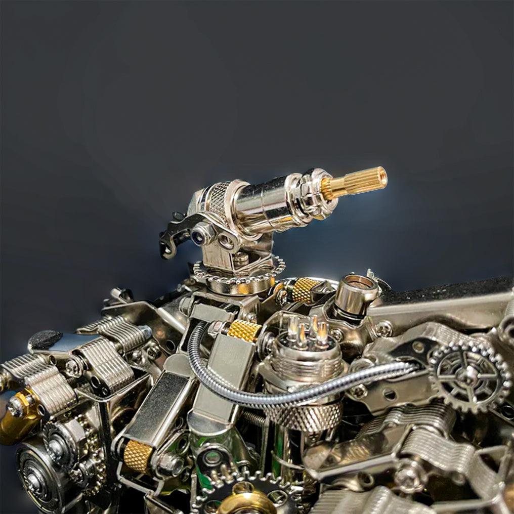Puzzloria™ | Steampunk Siege Mechanical Rhino - DIY Assembly Kit - Puzzloria