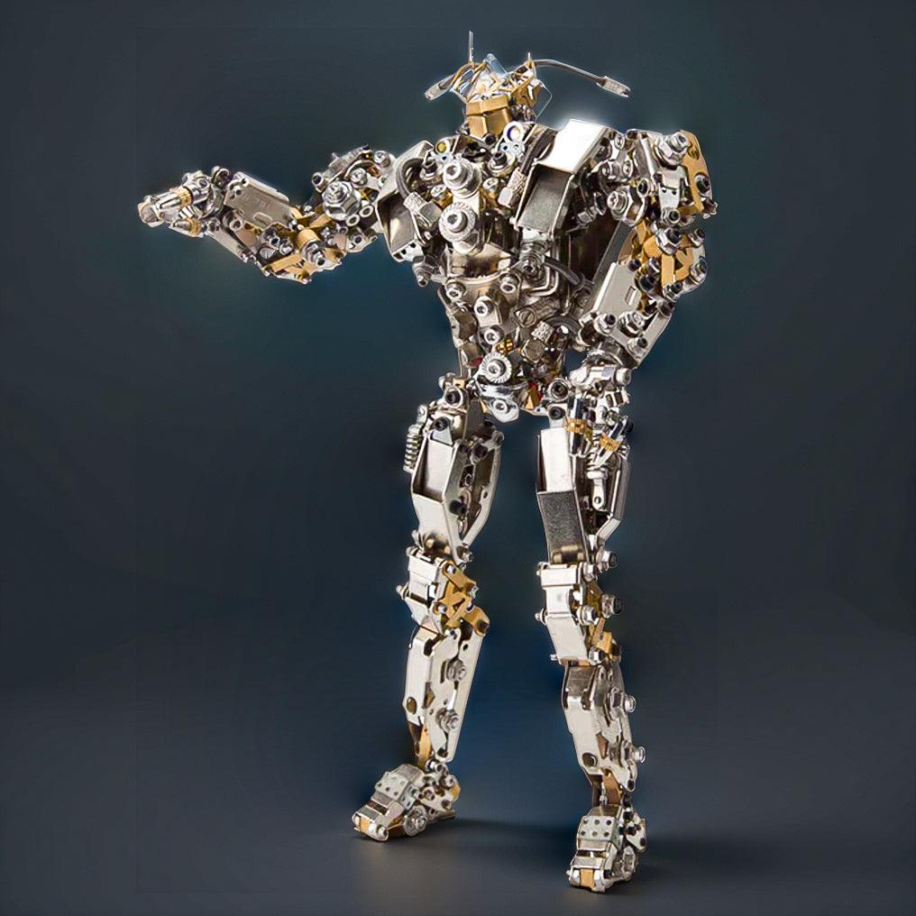 Puzzloria™ | DIY 3D Steampunk Protoss Mecha Metal Model With Lights-1020+PCS - Puzzloria