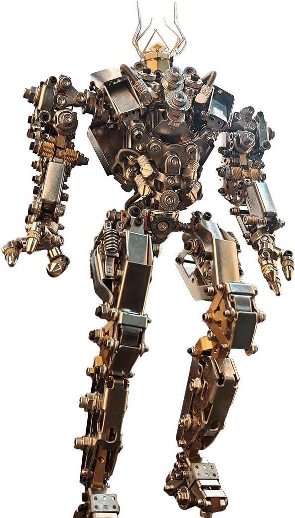 Puzzloria™ | DIY 3D Steampunk Protoss Mecha Metal Model With Lights-1020+PCS - Puzzloria