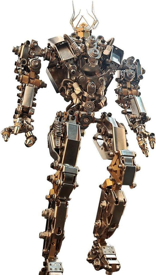 Puzzloria™ | DIY 3D Steampunk Protoss Mecha Metal Model With Lights-1020+PCS - Puzzloria
