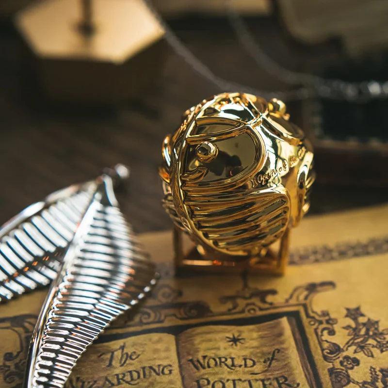 Puzzloria | Golden Snitch Ring Box Harry Potter silver