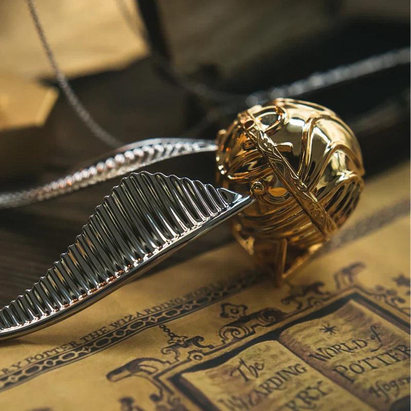 Puzzloria | Golden Snitch Ring Box Harry Potter Silver
