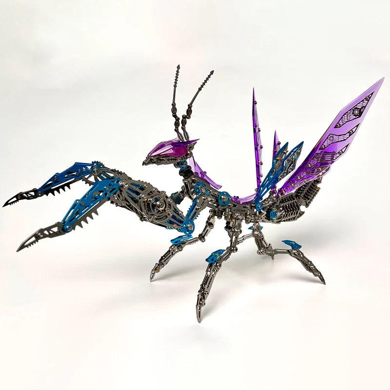 Puzzloria™ | Luminous Mantis 3D Metal Mechanical Assembly Kits - Puzzloria