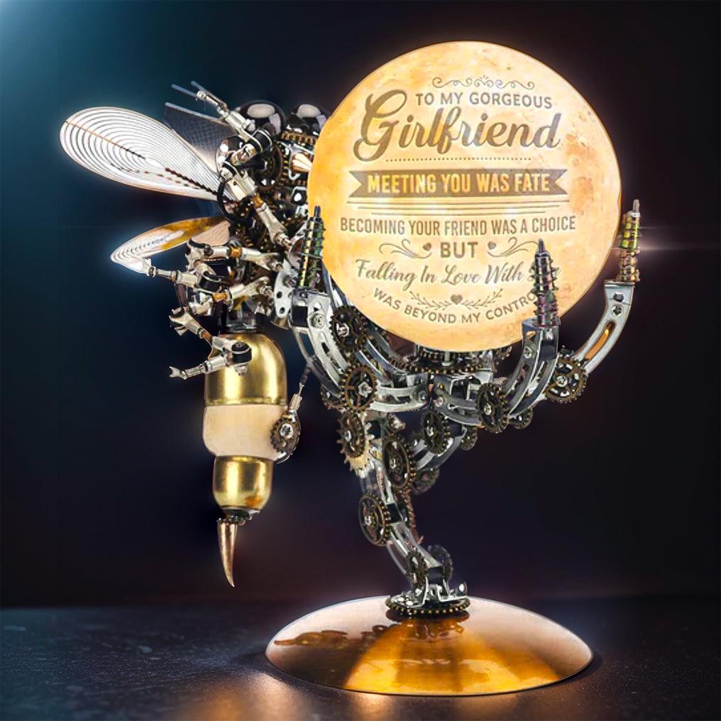 Puzzloria™ | Luminous Steampunk Wasp Mechanical Model Kit - Puzzloria