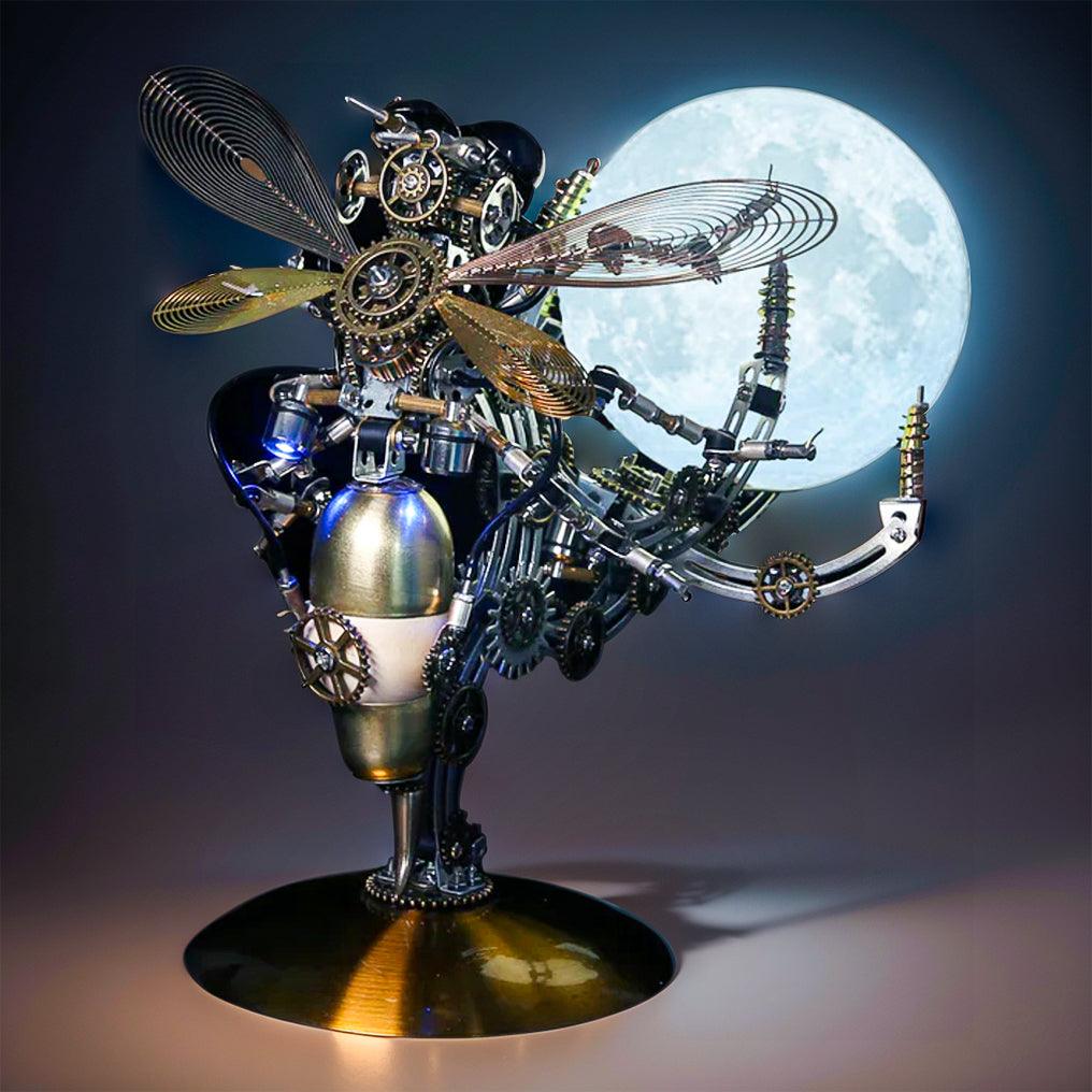 Puzzloria™ | Luminous Steampunk Wasp Mechanical Model Kit - Puzzloria