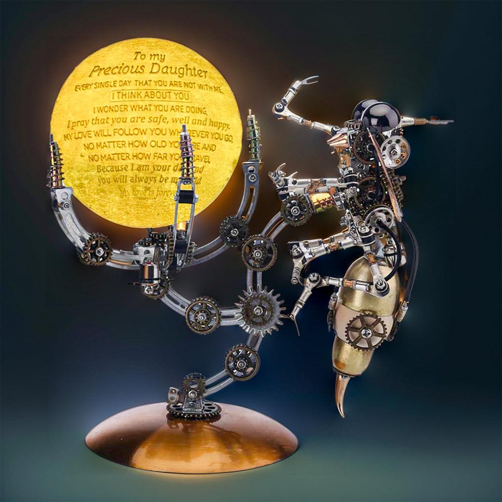 Puzzloria™ | Luminous Steampunk Wasp Mechanical Model Kit - Puzzloria