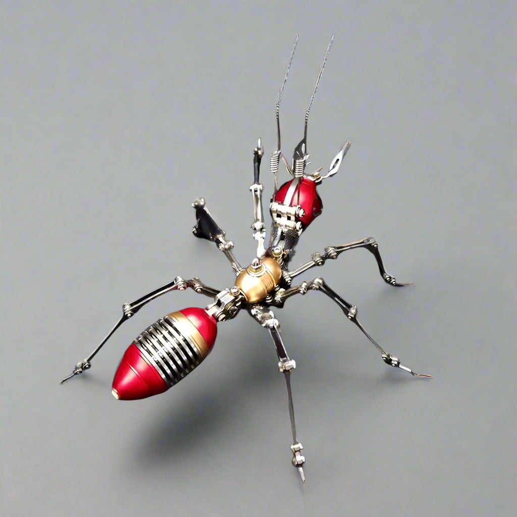 Puzzloria™ | Mechanical Marvel Ant 3D Metal Puzzle Assembly Model Diy Kit - Puzzloria