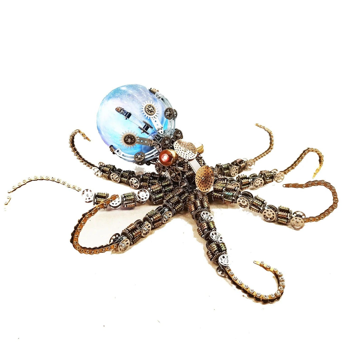 Puzzloria™ | Galactic Kraken 3D Metal Steampunk Puzzle - Puzzloria