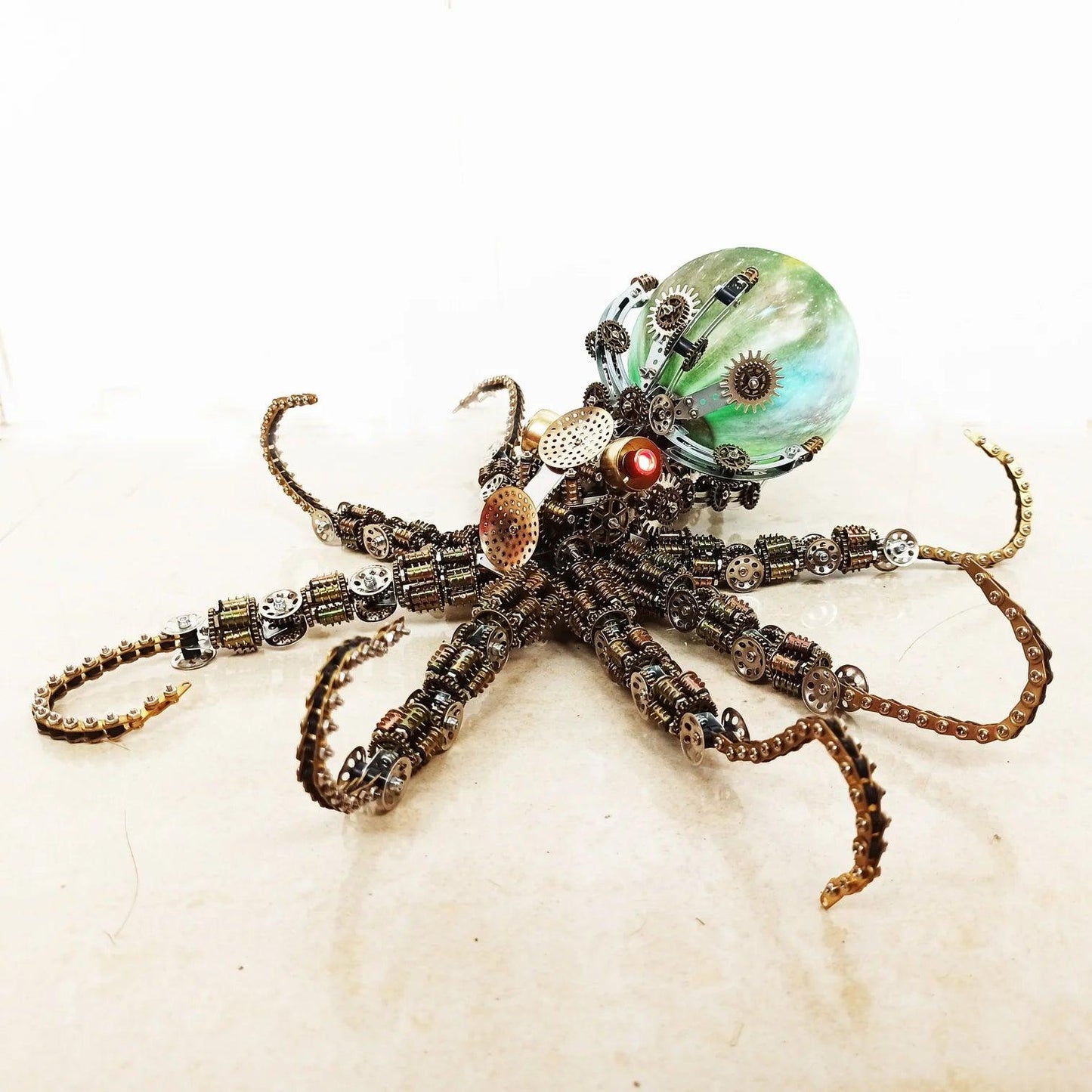 Puzzloria™ | Galactic Kraken 3D Metal Steampunk Puzzle - Puzzloria